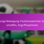 5-3-2 Formation: Konterangriffe, defensive Stabilität, offensive Unterstützung im Fußball