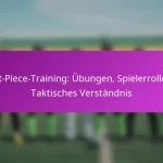 Durchbrechende Linien: Durchdringende Pässe, Spielerbewegung, Tormöglichkeiten