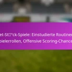 Offensive Standardsituationen: Chancen kreieren, Taktische Variationen, Spielerrollen